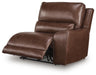 DeepWakes Power Reclining Sectional with Chaise - Discount Furniture World (Burlington,NC)