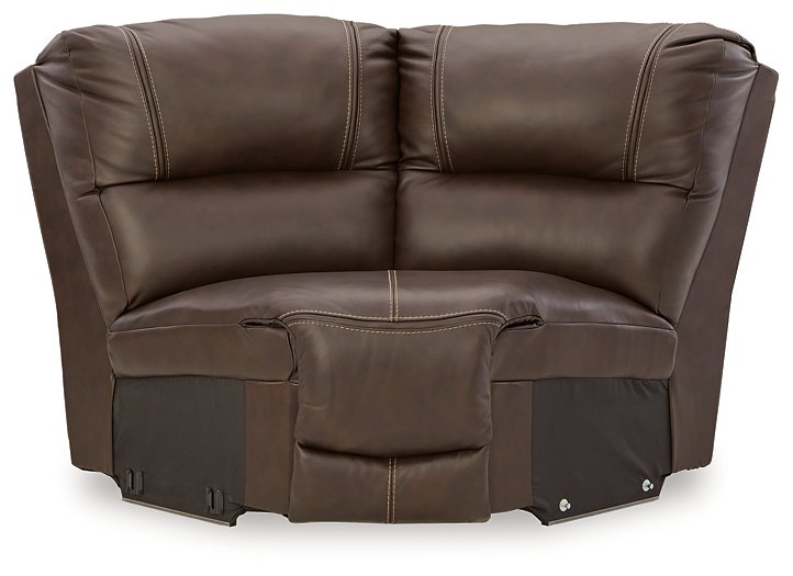 Dunleith Power Reclining Sectional - Discount Furniture World (Burlington,NC)