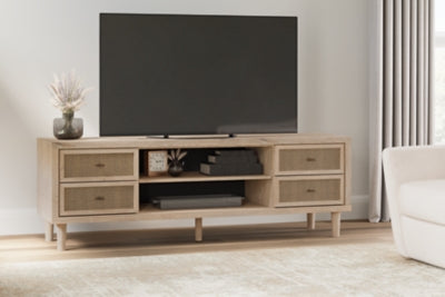 Cielden 72" TV Stand with Electric Fireplace - Discount Furniture World (Burlington,NC)