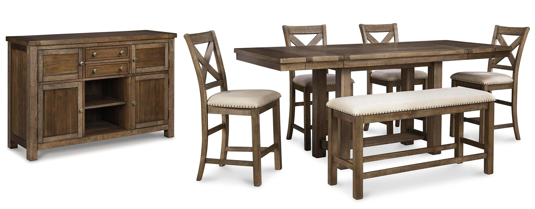 Moriville Counter Height Dining Set