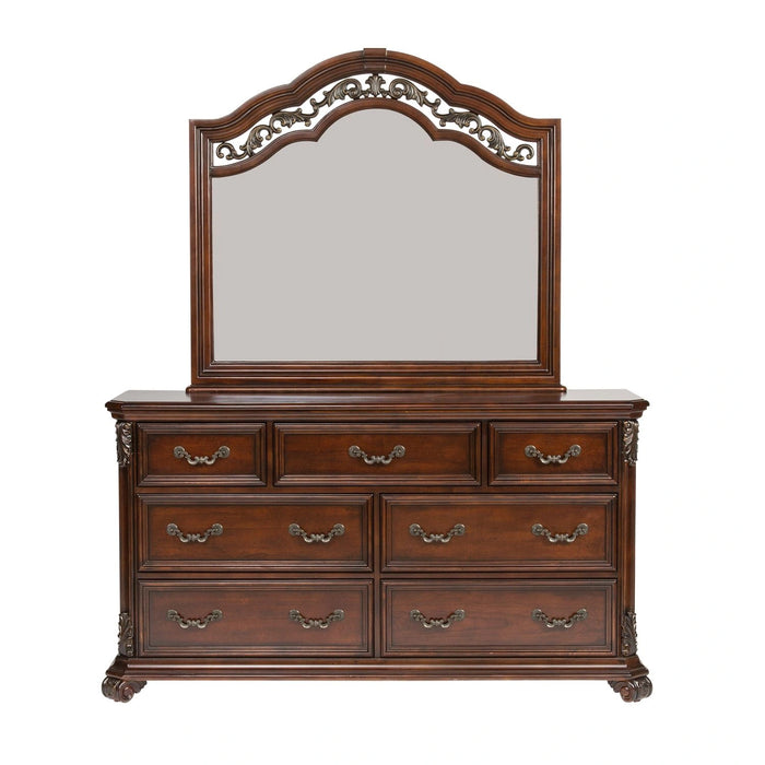 Messina Estates Poster Bed, Dresser & Mirror, Chest, Night Stand image