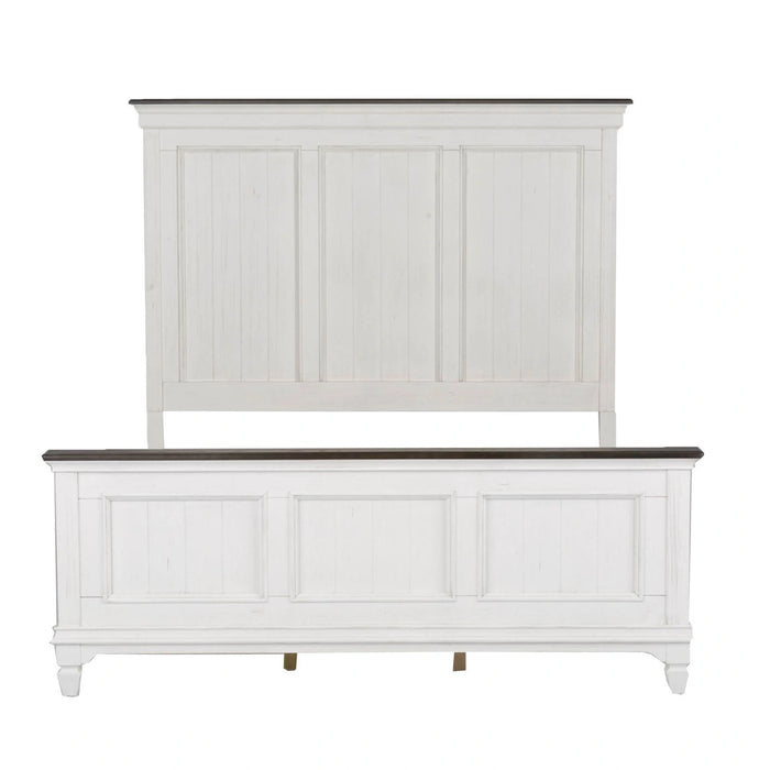 Allyson Park King California Panel Bed, Dresser & Mirror, Night Stand image