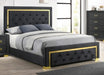 Crown Mark Furniture Pepe Queen Upholstered Bed image