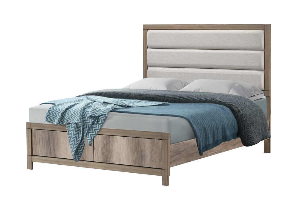 Matteo Bed - Drift Wood