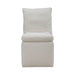 Accent Dining Accent Dining Chair w/ Casters - Ivory image
