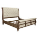 Americana Farmhouse Sleigh Bed, Dresser & Mirror, N/S image