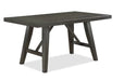 Crown Mark Furniture Rufus Counter Height Table in Dark Gray image