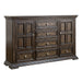 Big Valley 2 Door 6 Drawer Dresser image
