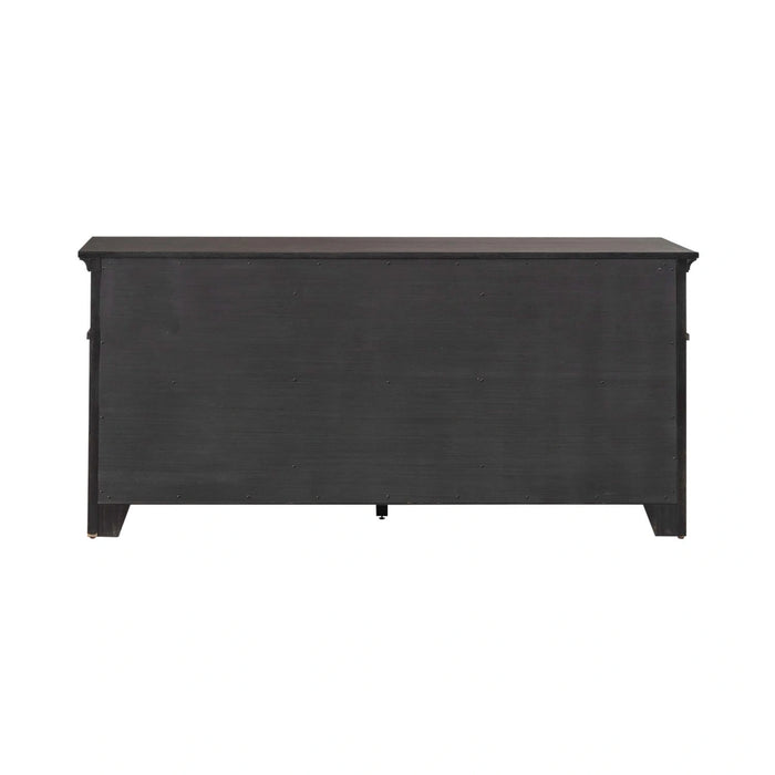 Paradise Valley Credenza in Saddle Brown image