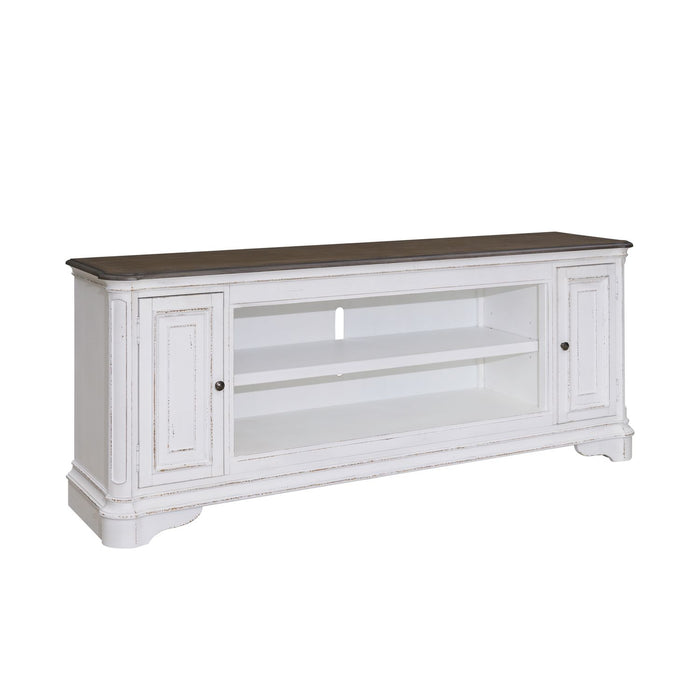 Fireplace TV Consoles 82 Inch Fireplace TV Console - Discount Furniture World (Burlington,NC)
