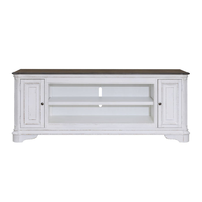 Fireplace TV Consoles 82 Inch Fireplace TV Console - Discount Furniture World (Burlington,NC)