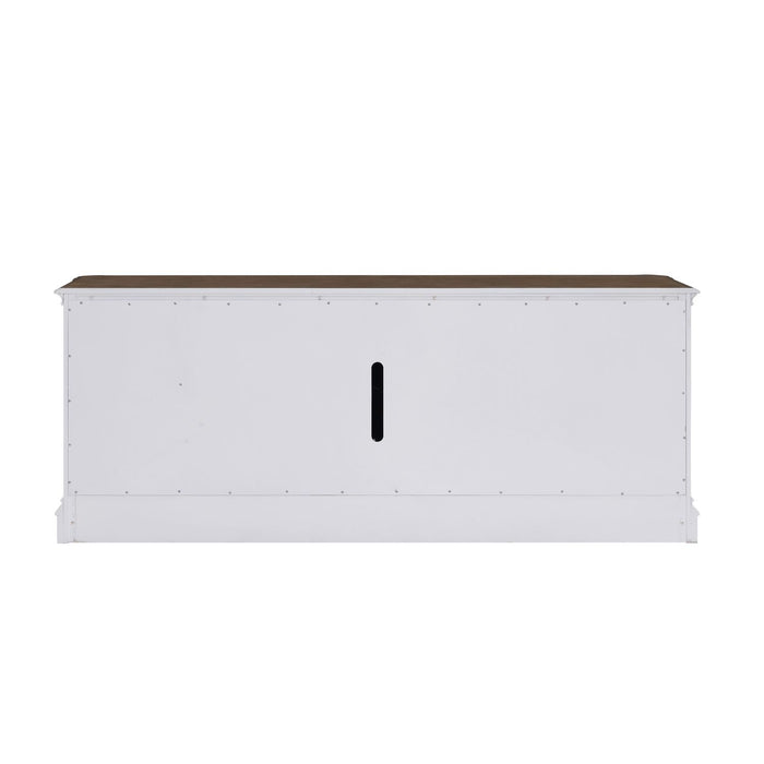 Fireplace TV Consoles 82 Inch Fireplace TV Console - Discount Furniture World (Burlington,NC)