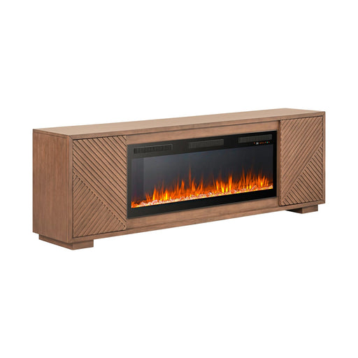Fireplace TV Consoles 214 84 Inch Console w/ Fire FTS - Discount Furniture World (Burlington,NC)