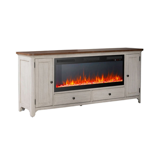 Fireplace TV Consoles 652 80 Inch Console w/ Fire FTS - Discount Furniture World (Burlington,NC)