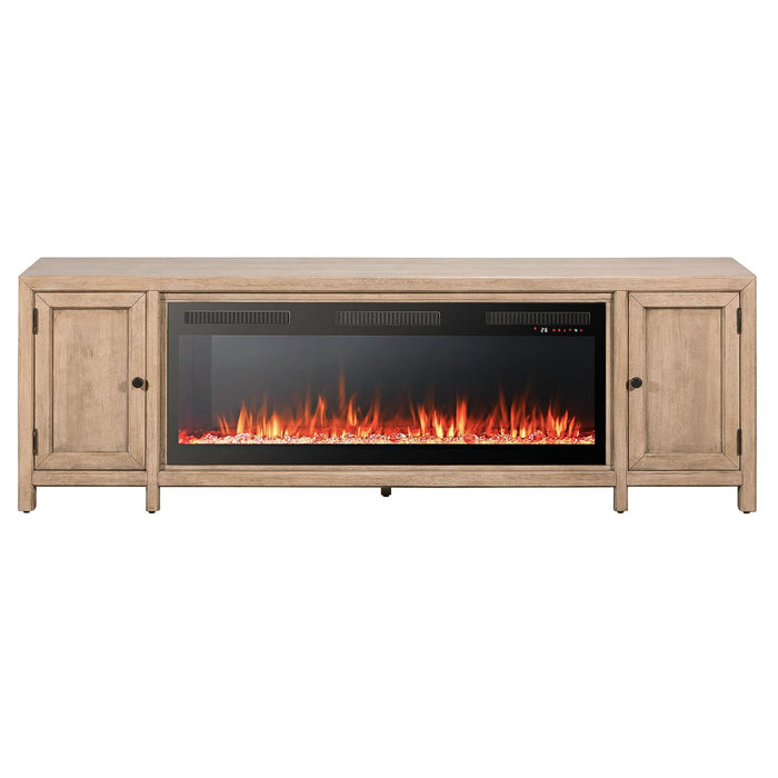 Fireplace TV Consoles 780 82 Inch Console w/ Fire FTS - Discount Furniture World (Burlington,NC)