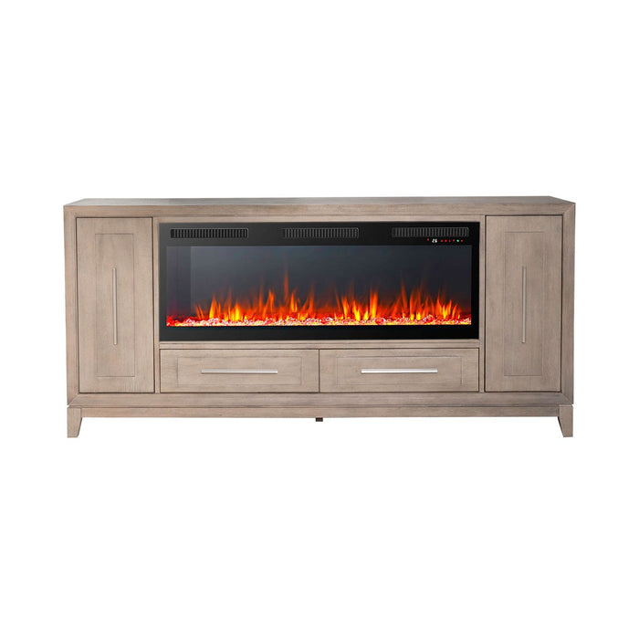 Fireplace TV Consoles 789 80 Inch Console w/ Fire FTS - Discount Furniture World (Burlington,NC)