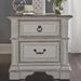 Liberty Furniture Abbey Park Drawer Nightstand in Antique White image