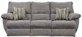 Catnapper Furniture Sadler Lay Flat Reclining Sofa with DDT in Mica image