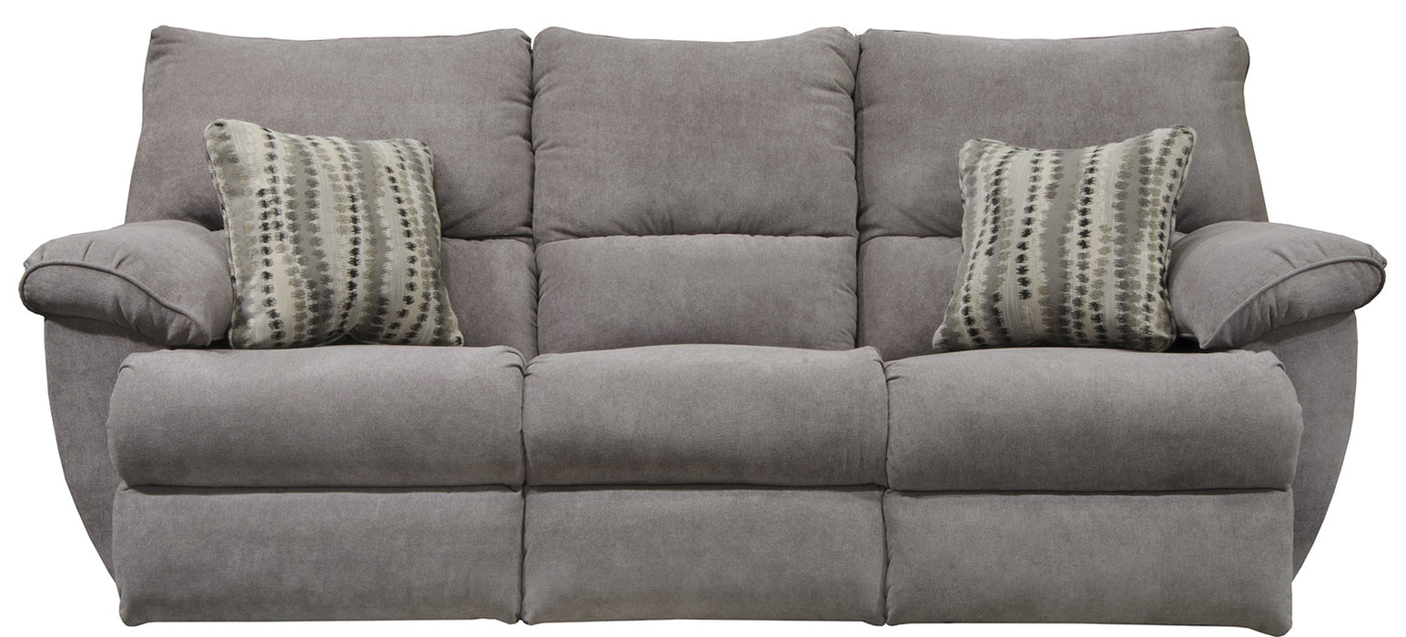 Catnapper Furniture Sadler Power Lay Flat Reclining Sofa with DDT in Mica image