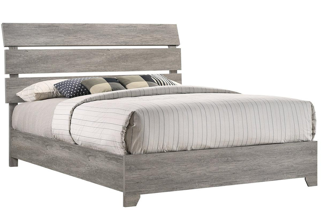 Crown Mark Tundra Queen Panel Bed in Gray B5520-Q image